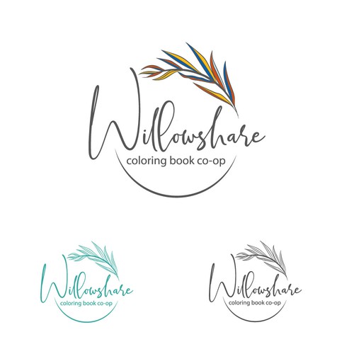 We need a logo design for a coloring book company. Design by Mararti