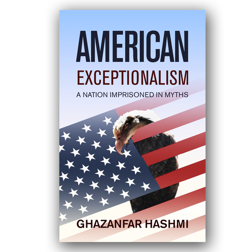 American Exceptionalism - A Nation Imprisoned in Myths - Book Cover Design by DI*Design