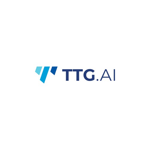 AI Financial Technology Logo Design by thetamlika®