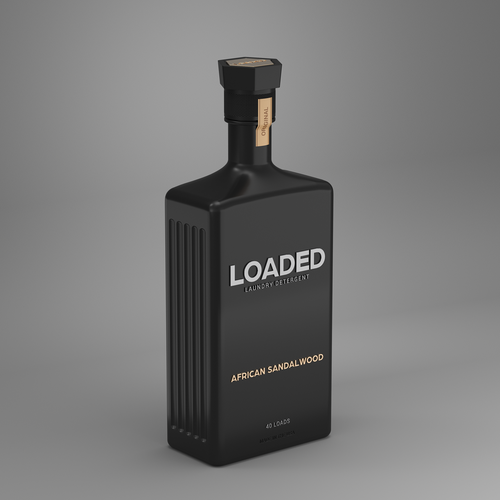 Masculine Cologne-Scented Laundry Detergent Bottle Diseño de ¤H5¤