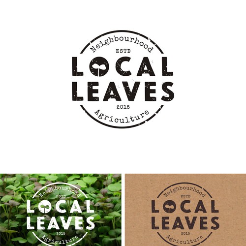 Design di Help us push the frontiers of farming with a logo for Local Leaves! di Graphiccookie