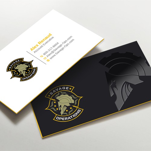 Business Card & Letterhead for Armed Security Agency Design by LAXMI DESIGNHUB