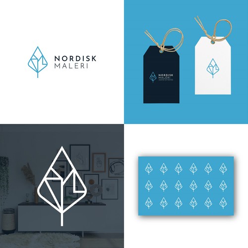 Design vincitore del contest "Creative art printing company needs identity"