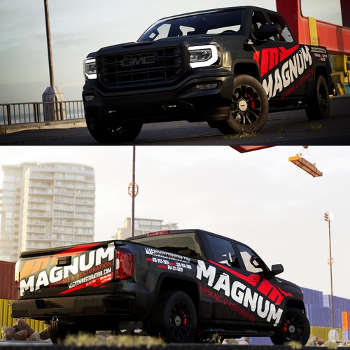 Full Truck Wrap Design Design by J.Chaushev