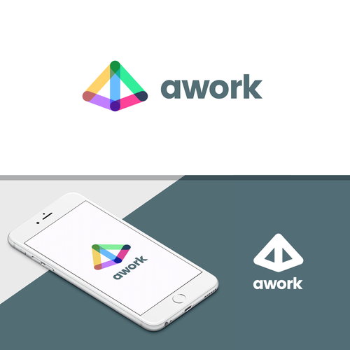 New logo for AI-based productivity software "awork" Design by Tomillo