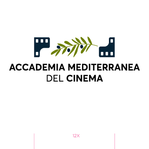 "Accademia Mediterranea del Cinema" ganador Logotipos