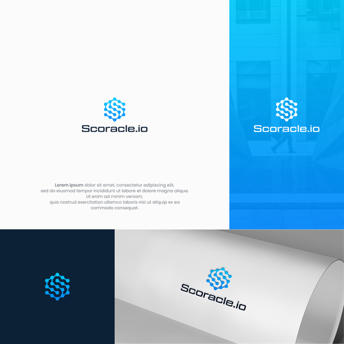 Blockchain tech startup needs logo and identity Design by A L M A H Y R A ™