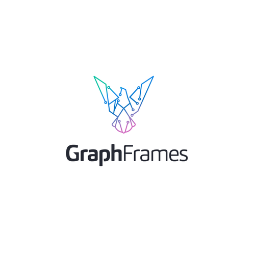 GraphFrames Logo - an open-source software project for big data networks Design by akashsaxena
