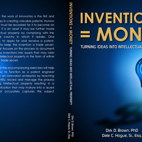 Create a book cover and layout for a business / engineering book Design by l a m o h