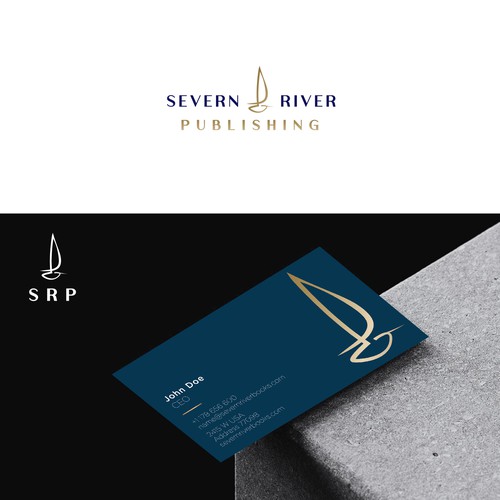 Book publisher logo and branding Design by Vlashko