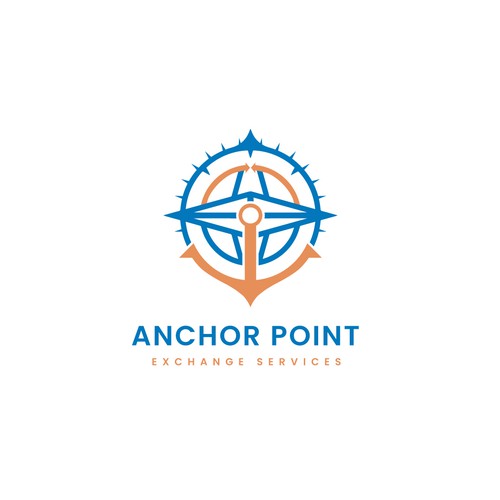 Anchor Point Logo Design by B.MOHAMED AMINE