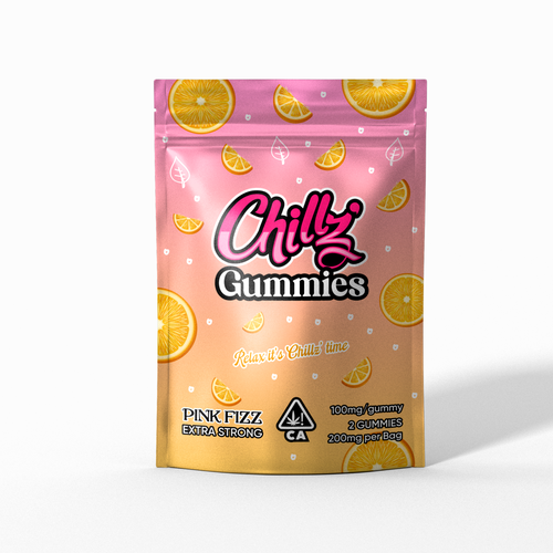 CHILLZ CBD Brand need his new packaging for his DELTA 8 Gummies Design by SONUPARMAR