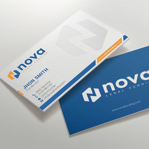 Design a Print Material (Biz Card, Letterhead, Letter) for Legal Funding Company Design por kaylee CK