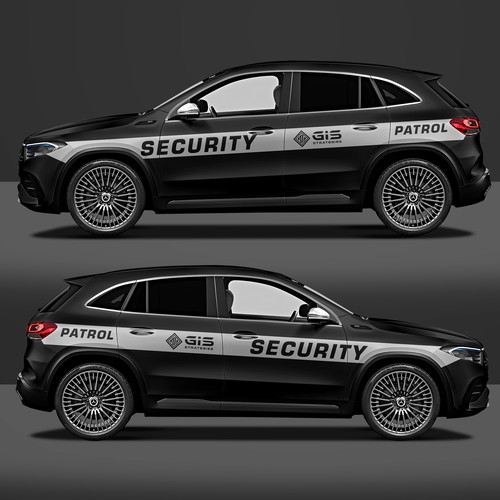 security patrol car Design by DuhaCreative