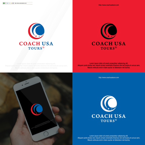 Coach usa product branding (tours) | Logo design contest | 99designs