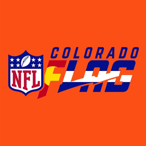 Colorado NFL Flag Logo Réalisé par indraDICLVX