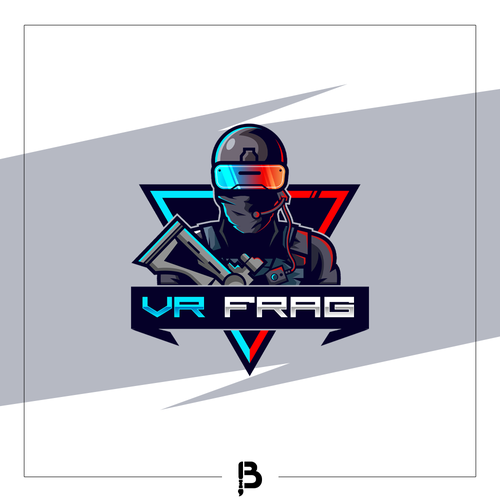 VR shooter played at large space VR arcades is looking for a logo. Diseño de Butryk