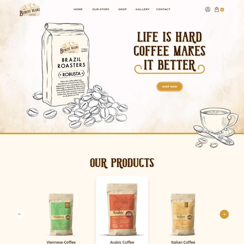 Landing page design contest entry by AxayS