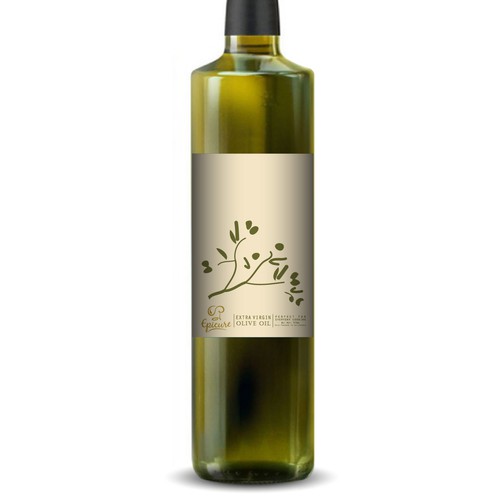 Epicure Olive Oil label Design Design by Dragan Jovic