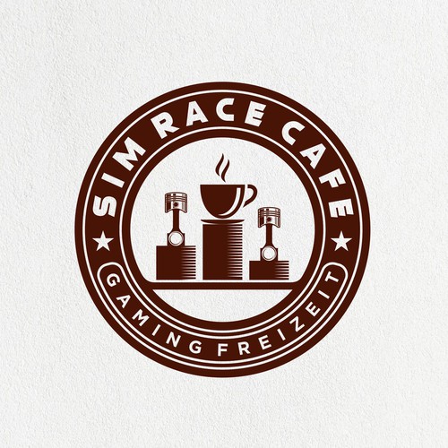 Logo für ein Sim Race Cafe Design by pronine9