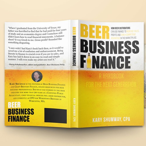 Design an award-winning book cover for the beer business Design by Ciusan