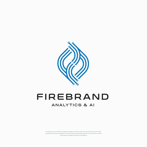 Firebrand - an innovative new tech consultancy Design by gotchagraphicsdotcom