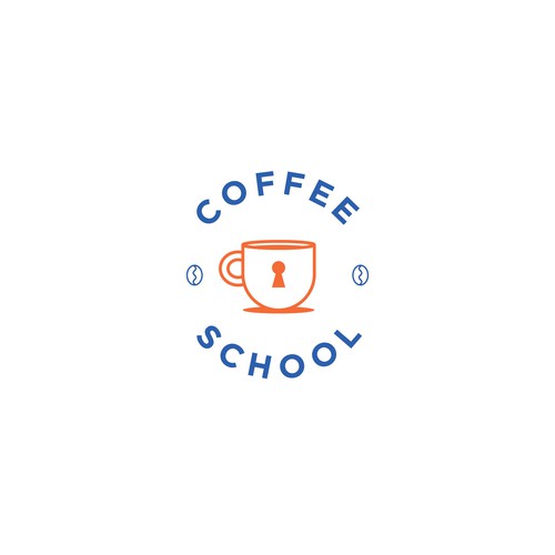 Memorable Logo Design for Coffee School -  powered by the world's first prison-based coffee company Design by M1SFA