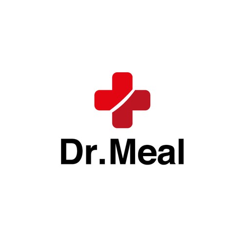 Meal Replacement Powder - Dr. Meal Logo Réalisé par Think box