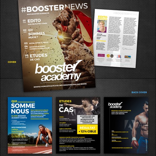 Brochure contest entry by graphixeu