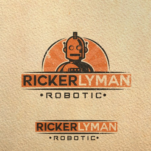 Ricker Lyman Robotic needs a retro Atomic Age logo Design by wilndr