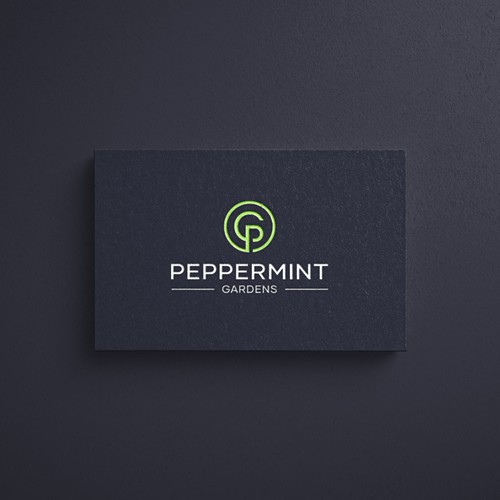 Peppermint Gardens Logo Design by Catalin T.