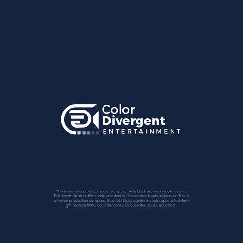 Divergent Color entertainment | African American Film Comapany Design by JosH.Creative™