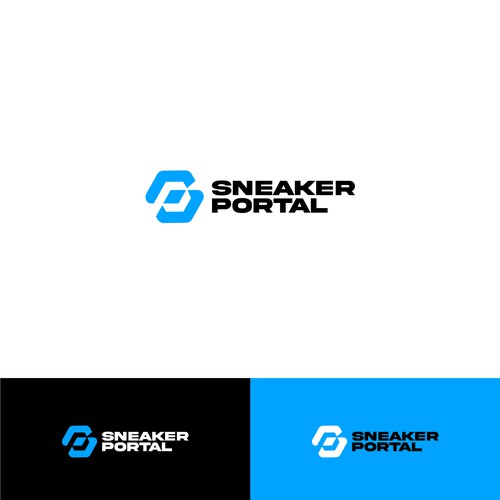 sneaker resale store workflow automation software - modern tech logo design Design by Adik