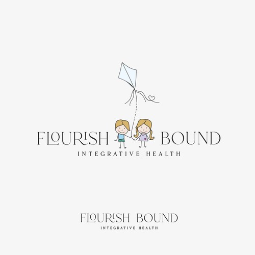 Design a logo aimed at solving & finding the missing piece/connecting the dots of a child's health and wellness Design by ∴ S O P H I Ē ∴
