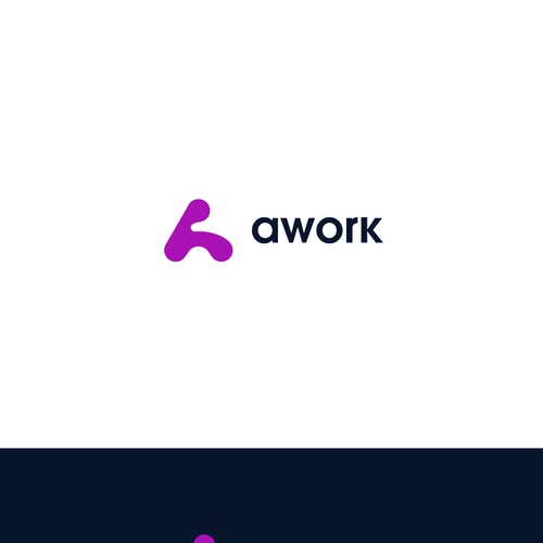 New logo for AI-based productivity software "awork" Design by Lumbeard