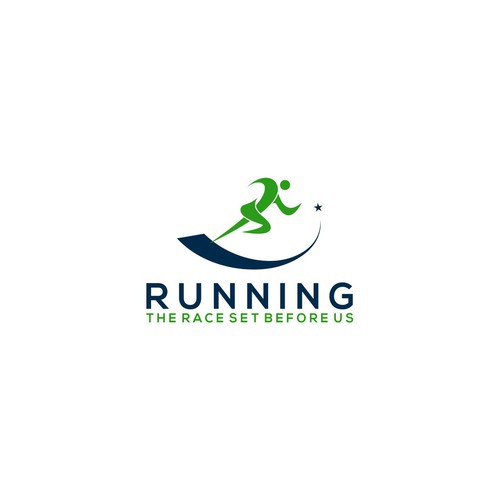 Logo for theme of the year - Running the Race Design réalisé par glasvakia