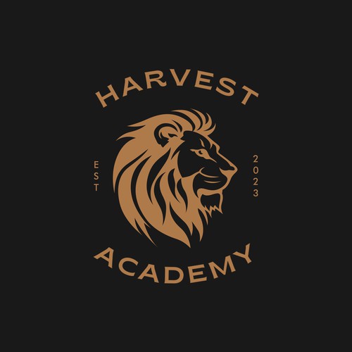 Harvest Academy Lions Mascot Design by Lance Artistry