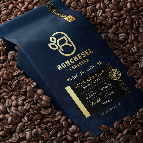RONCHESEL Premium Coffee Label Design