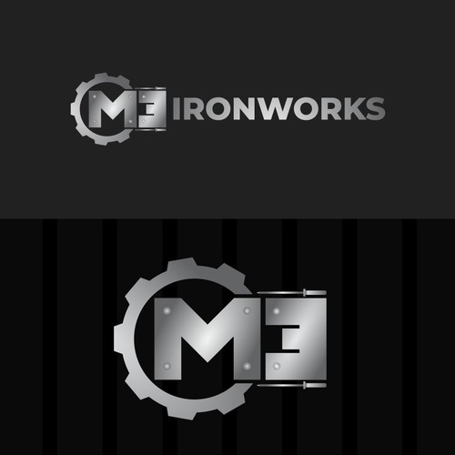 Design a logo for a new metal fabrication shop! Design by WebAppDesigns