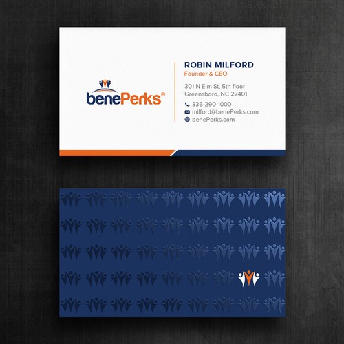 Biz Cards for fast growing company Design by Felix SH