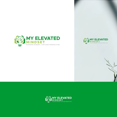 Design a powerful logo that will be seen globally by those who want to elevate their mindset! Design by Young Creations