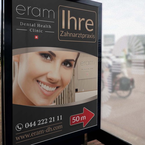 Create a eyecatching poster for a leading dental clinic. Design by dyan saputra