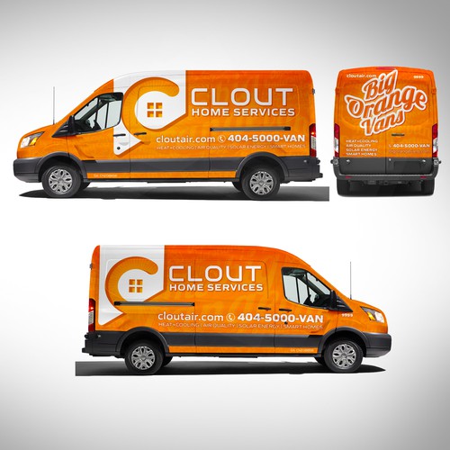 Design an ICONIC Van Wrap for Home Services Start-up Design by J.Chaushev