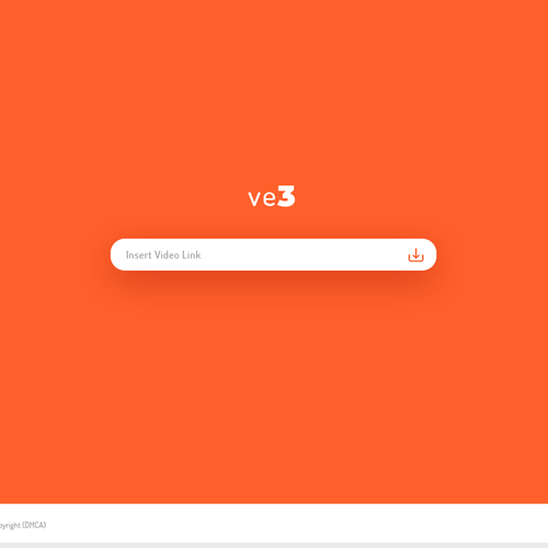 VE3 - Simple Video Downloader Website | Google Style Design by pilotagency