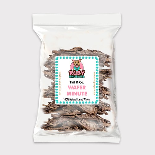 Ruby Rhubarb new product Labels Design by AmHa