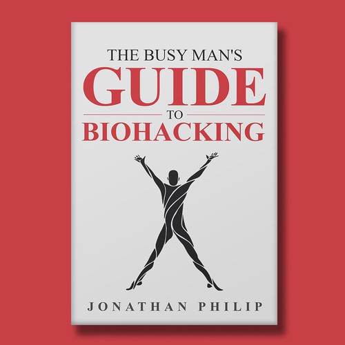 Exciting and unique book cover for mind, body, spirit and health optimization that appeals to men Design by O'idea