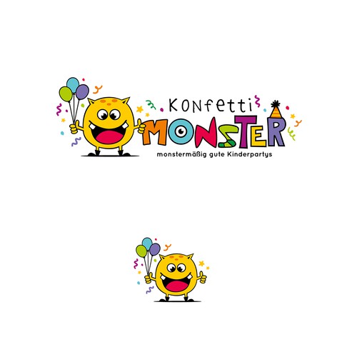 we need a fun logo for a kids party company Design by tachimaR
