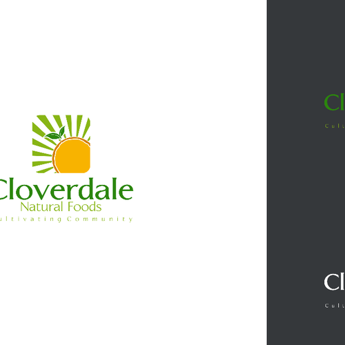 Natural grocery store Logo Design by dx46