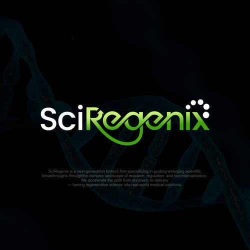 Put Your Stamp on Science! Logo Design to Shape the Face of SciRegenix! Design by Lunatix!