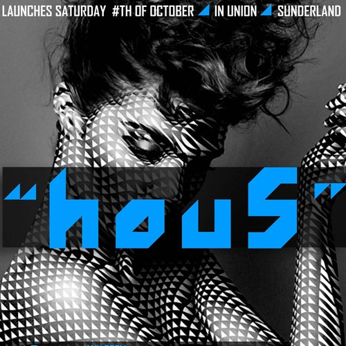 ♫ Exciting House Music Flyer & Poster ♫ Ontwerp door AAAjelena